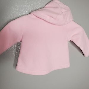 Pink sweater 2T with hood